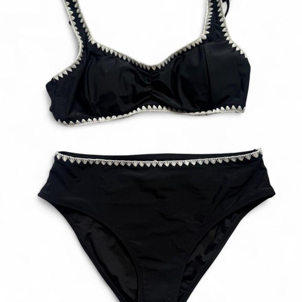 Cupshe NWT Black Bikini Large